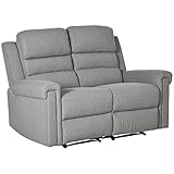 HOMCOM 2 Seater Recliner Sofa...