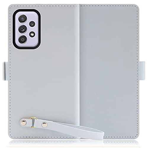 LOOF Macaron Series A52 5G SC-53B �p �P�[�X �J�o�[ �蒠�^�J�o�[ �X�}�z�P�[�X ���I�{�v �J�[�h���[�t�� �}�J���� �蒠�^�P�[�X (�V���[�x�b�g�u���[)