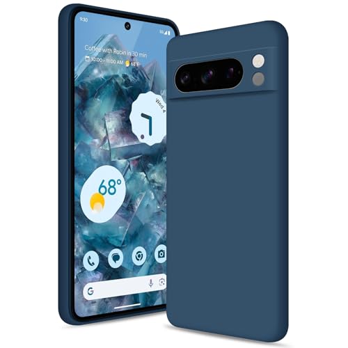 Btstring Silicone Case for Google Pixel 8 Pro, Blue