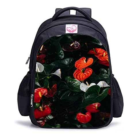 Men's Backpack plant Casual Student Backpack Unisex Daypack Travel Rucksacks Cute Laptop Backpack 17 inches Cover
