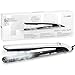 BaByliss Ferro Steam Lustre ST595E - Ferro de cabelo profissional, ferro a vapor, iónica, 5 configurações de 170 °C a 210 °C, placas cerâmicas largas de 36 mm