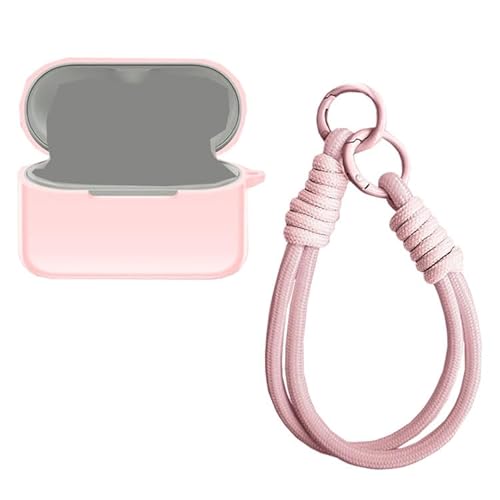 KOOLRIVER�EFor WF-1000XM6 �P�[�X �J�o�[ �V���R�� �V���v�� �|���G�X�e���X�g���b�v�t�� �ی�J�o�[ ���C�����X�C���z�� ������� ���h�~ �ی�P�[�X(�s���N)