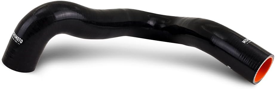 Mishimoto MMHOSE-F2D-99UBK Upper Coolant Hose Reroute Kit, Compatible with Ford Powerstroke 7.3L, 1999-2003
