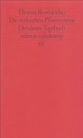 Die Verkauften Pflastersteine Dresdener Tagebuch (Fiction, Poetry & Drama) 3518116355 Book Cover