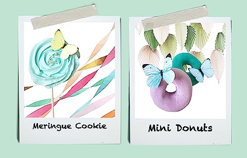 Sugar Robot Edible Butterflies for Cake Decorating- Butterfly Cake Decorations- Assorted Size - Cake Toppers and Cupcake Toppers Made in the USA - Premium Crafted -15 pcs (Pink) by Sugar Robot Inc. - Image 3