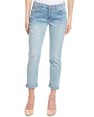 7 For All Mankind Women's Josefina Boyfriend Jean In Palo Alto Light 7 For All Mankind Women's Josefina Boyfriend Jean In Palo Alto Light