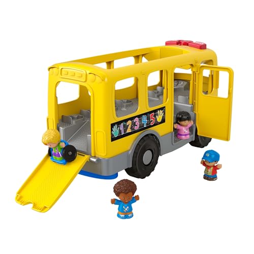 image for Fisher-Price Little People Toddler Learning Toy, Big Yellow School Bus