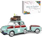 Technik Auto Bausteine Bausatz, 1475 Klemmbausteine Touristisches Picknick Auto, Technic Rennwagen Modell Konstruktionsspielzeug Kompatibel mit Lego Technic