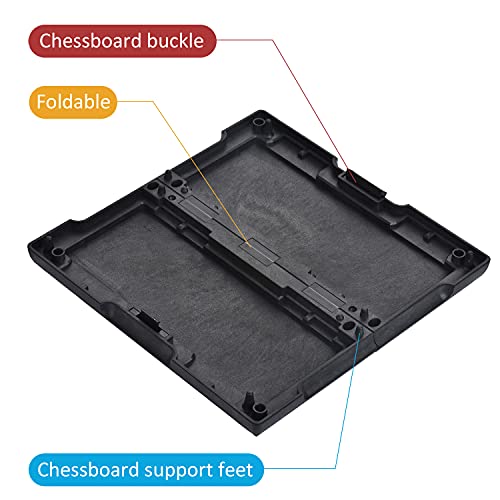 Juego de mesa Reversi magnético con tablero plegable miniatura 4