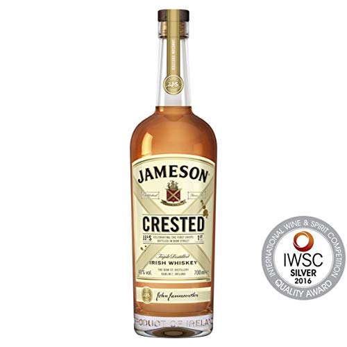 Jameson Crested Irish Whiskey, 70 cl