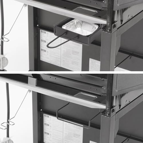 Grill Drip Pan for Nexgrill 720-0830H with 15Pack Aluminum Foil Liner,Grease Catcher Cup Box for Home Depot Nexgrill 720-0830D,720-0888N,720-0925P,720-0896,720-08882A,Grease Pan for Cuisinart CGG-7400 - Thumbnail 7