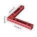Mocoum Aluminium Alloy 90 Degree Positioning Squares 4.7
