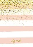  Agenda 2020 2021 Día por Página: Planificador Diario de Productividad - Julio 2020 a Junio 2021 - Tamaño 15x21cm - Din A5 - Español - Glitter