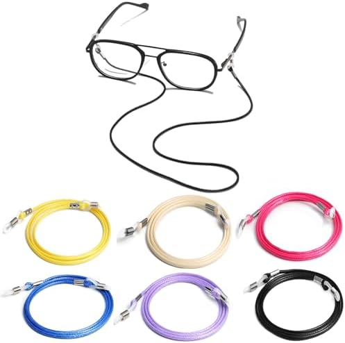 VOOGLASS Glasses Strap,Securely Keep Your Eyeglasses Around Your Neck, Practical Sunglasses Holder Strap for Men Women