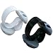 Produktbild Condello Casa Kabelclips Kabelklemme Schreibtisch nicht Klebend, Kabelhalter Kabelschellen Tischkante Gewichtet, Silikon Draht Kordel Kabelbefestigung Halter für PC Handy Ladekabel (1 Weiss+1 Schwarz)