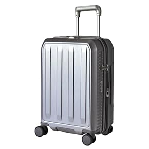 スーツケース キャリーケース 静音 TSAローク搭載 旅行 出張 シルバー M 楽天市場】TABITORA 「60180-Silver-M」 スーツケース シルバー