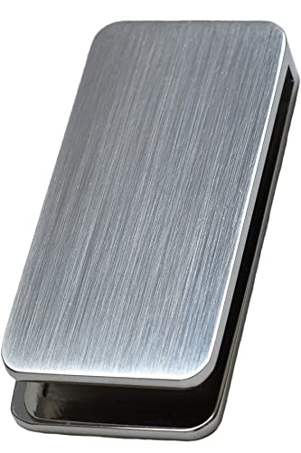 TAVARAT] Money Clip for men Slim Wallet Holder Silver Cash Wallet Tps-057-sv（silver）