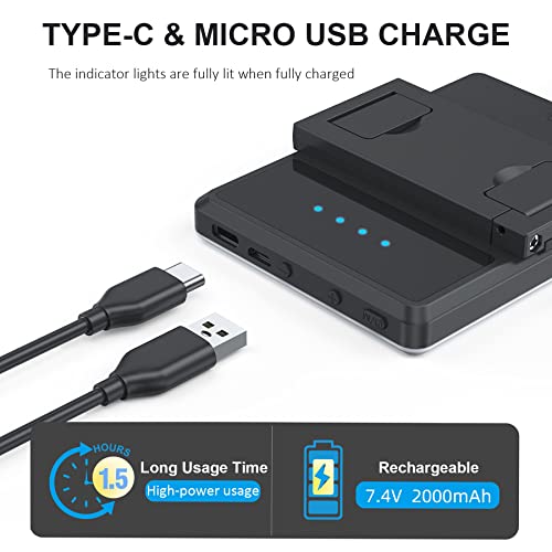 Luz de telefone portátil com clipe de LED para celular, iPhone, iPad, laptop, Android, luz de telefo