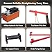 MutsMover 5 Ton (49KN) Heavy-Duty Auto Body Frame Straightener, Hydraulic Car Frame Puller with Adjustable Tower & Tool Cart, 6600lbs Capacity Industrial Collision Repair Equipment