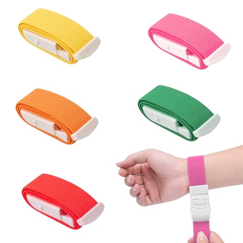 5 stuks tourniquets voor verpleegkundigen, verstelbare tourniquets met gesp, torniquetes medisch, tourniquet eerste hulp, draagbare eerste hulp, snelsluiting voor noodgevallen tourniquet geschikt voor