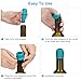6 Pack Silicone Wine Stopper, Wine Stoppers for Wine Bottles, Wine Seal Stopper Can Be Reused to Keep Wine Fresh, by Brusoon (Multicolor)