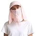 ICOLOR Folding Sun Cap,360° Protection Flap Hats, Adult UPF 50+ Flap Cap,Cycling Sun Hats,Removable Neck & Face Flap Cover for Baseball,Backpacking,Hiking,Fishing,Garden,Hunting Outdoor Activities