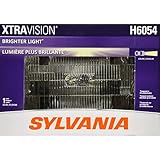 SYLVANIA - H6054 XtraVision Sealed Beam Headlight - Halogen Headlight Replacement 142x200 Delivers More Downroad Visibility (Contains 1 Bulb)