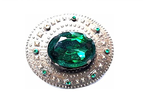 Boucle de ceinture 4 cm vernis en verre Murrine pour vos soirées
