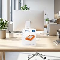 LaCie 4TB Rugged Externe Tragbare Festplatte | USB-C (STFR4000800) – Ansicht 5