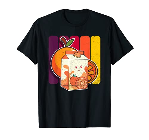 Kawaii Milkshake Karton Otaku Japan Orange Milk Shake Karton T-Shirt