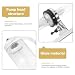 Imagen de TOPBATHY Kit de Bomba Dispensadora de Perfume Recargable de 400ml Adaptador de Vidrio Transparente para Espacios Comerciales y Centros Comerciales