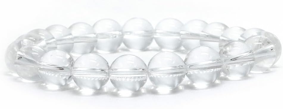 【まる様 オーダー品】天然石ブレスレット 2点 ブレス セレナイトMIX＜モロッコ産＞ 丸 約10mm 精霊 月の女神