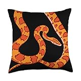 Corn Snake Throw Pillow