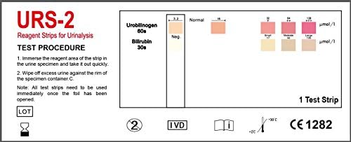 5x liver function test strips (individually sealed)