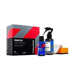 CarPro CQuartz UK3.0 CQUK 3.0 keramische verzegeling keramische bescherming kit 2021 reliëf keramische afdichting