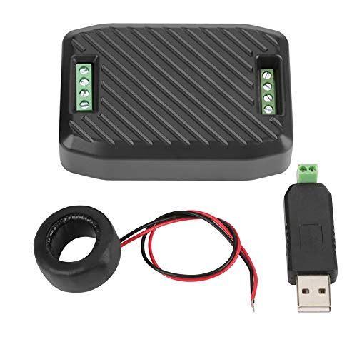 Image of UART to RS485 Voltmeter Ammeter Voltage Current Power Factor Frequency Energy Tester Multi Function Meter(Closed CT(100A)+USB to 485 Module PZEM-016)