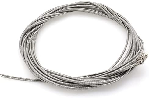 Cheerock Stainless Steel 5 String Bass Strings Replacement Set, Acoustic Bass Strings, Electric Bass String, 5 String Bass Instrument Accessories
