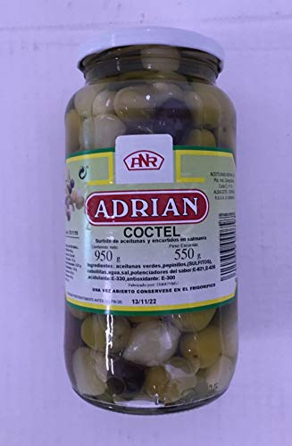 Coctel de Aceitunas y Encurtidos 950 g