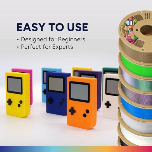 OVERTURE Easy PLA 1.75mm, 인쇄하기 쉬운 필라멘트, 1kg 레드 — 사진 2