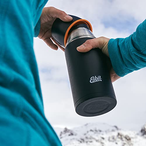 Esbit Stainless Steel Vacuum Flask With Double-Wall Insulation And Drinking Mug Lid - 0.75 Liter #TOP6