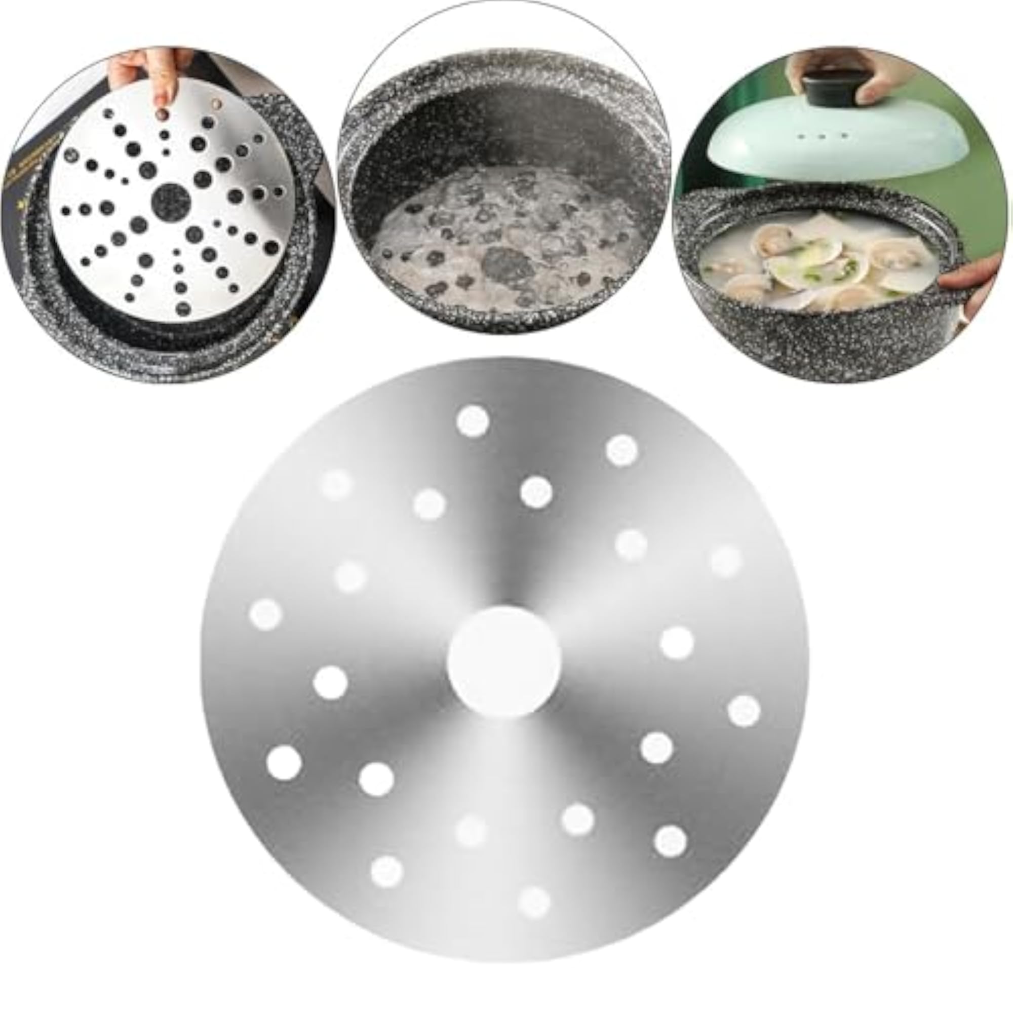 Heating Diffuser Plate Induction Adapter Plate for Electric Cooktop