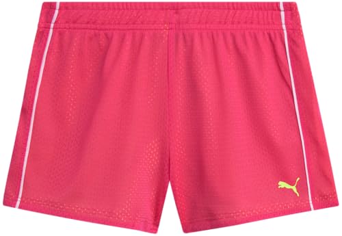 PUMA Meninas Shorts Esportivos - De Ginástica Respiráveis Dolphin Double Mesh Para Corrida (Tamanhos