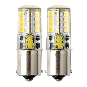 ZSZT 1156 gloeilampen, 12 V, enkel contact, koudwit, 6000 K, waterdicht ontwerp voor buitenlandschapsverlichting, etc (2 stuks)