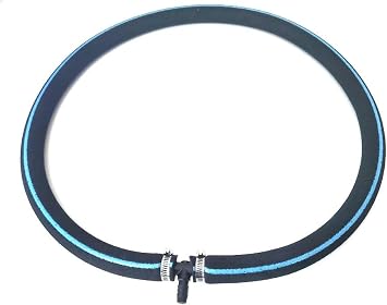 48" 16" Diameter Aeration Bubble Pond Diffuser tubing - High Performance Pond Diffuser for use in Lakes and Ponds. Heavy Duty @ 1/4" Thick Capable of Over 600 GPM @ 2cfm.