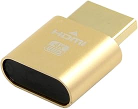 NFHK Virtual Display Adapter HDMI 1.4 DDC EDID Dummy Plug Headless Ghost Display Emulator 1920x1080p@60Hz