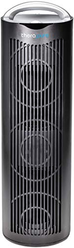 ENVION – Therapure TPP630 Tower Air Purifier with Handle, 4-Step Purification & HEPA-Type Filter (Black)