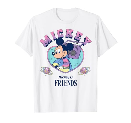 Disney Mickey And Friends Mickey Boombox Retro Disco Art T�V���c