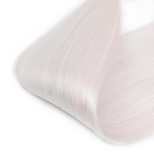 Miniatura 7 de Cabello trenzado azul preestirado de 26 pulgadas, paquete de 3 extensiones de cabello trenzado colorido, ajuste de agua caliente, fibra sintética