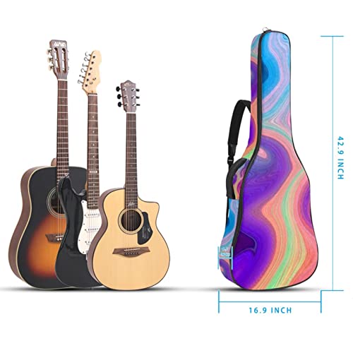 Étui rembourré pour guitare acoustique classique Motif papillon Rose et yeux, Multicolore 10., 42.9×16.9×4.7 in… - Les Beatles, Paul McCartney, John Lennon, RIngo Starr, George Harrison Étui rembourré pour guitare acoustique classique Motif papillon Rose et yeux, Multicolore 10., 42.9x16.9x4.7 in… – Image 6