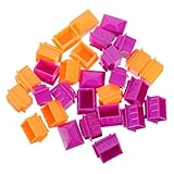 Jeu de société : mini-maison aux formes vives, cette pièce d'échecs est facile à manipuler et à placer. maison de remplacement pour jeu de société